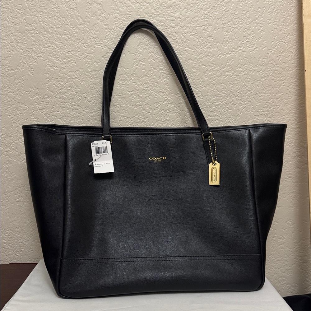 Coach Saffiano Large City Tote
